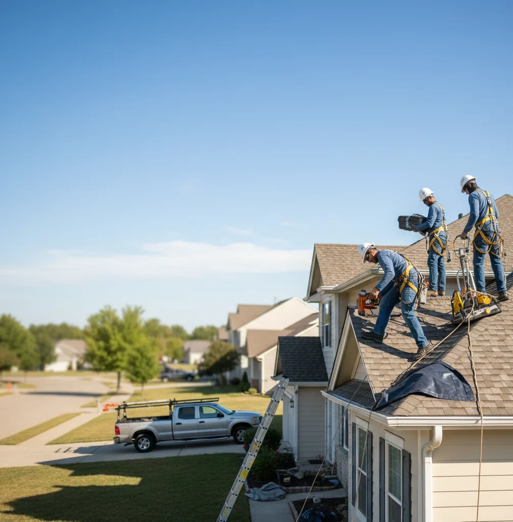 Commercial Roof Repair in Wales, WI